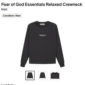 Essentials crewneck fear of god